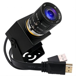 4K HDMI USB Camera H.265 3840*2160 Webcam with 2x Digital Zoom 3.6-10mm Varifocal Lens for Live Streaming Plug and Play 4K HDMI USB Camera H.265 3840*2160 Webcam with 2x Digital Zoom 3.6-10mm Varifocal Lens for Live Streaming Plug and Play